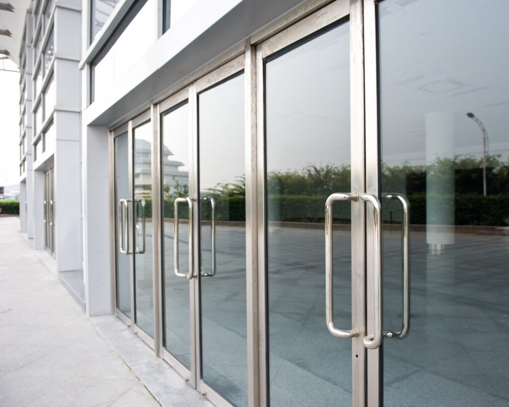 Glass & Steel Entrance Doors