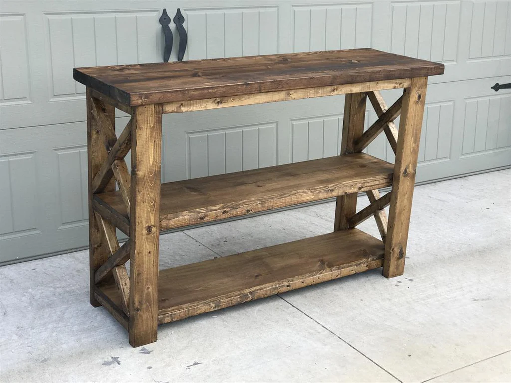 Rustic Solid Wood Console Tables