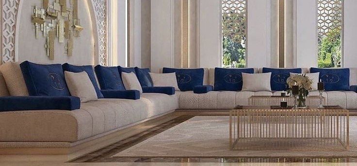 Modern Elevated Majlis Sofa