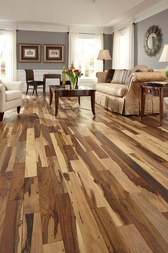 Matte Finish Wooden Flooring