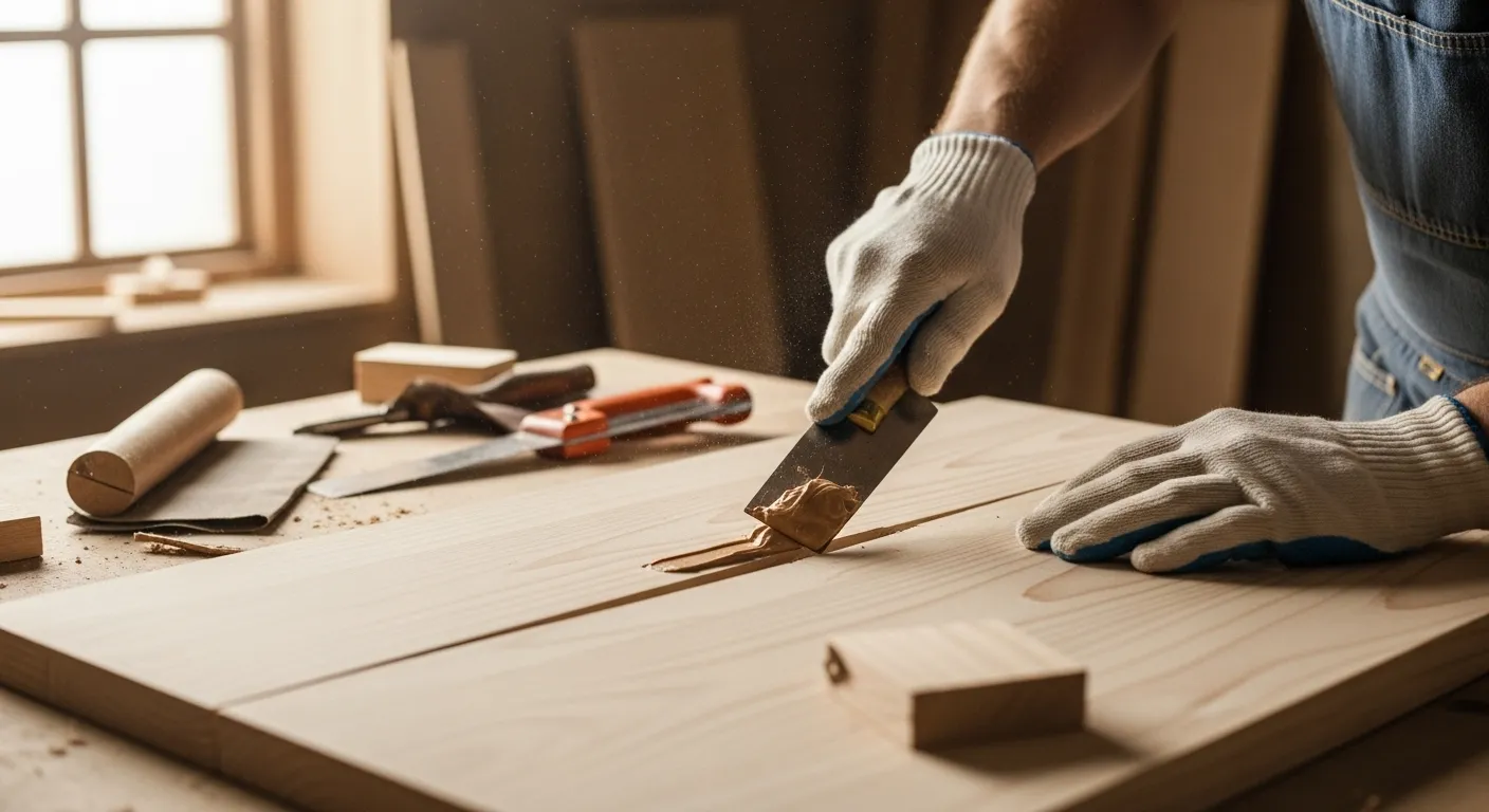 Fix Wooden Crack Door