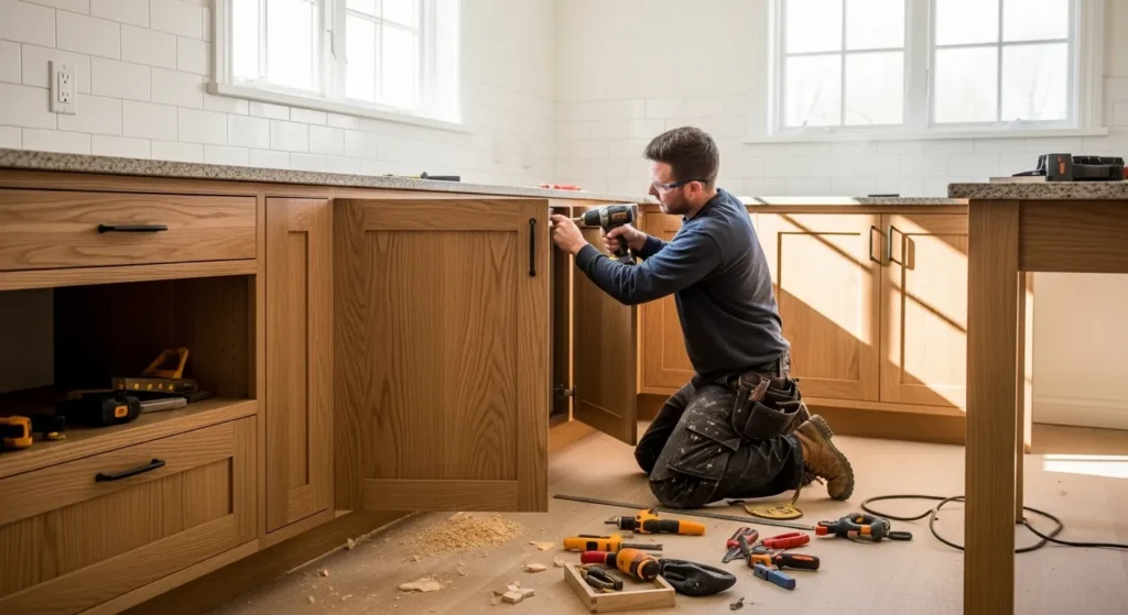 Making Kitchen Cabinets
