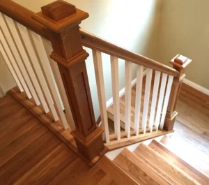 Wood Stair Handrail