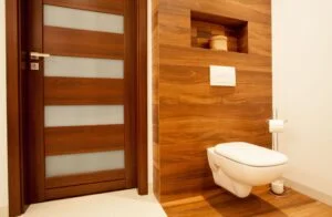 Wooden Bathroom Doors